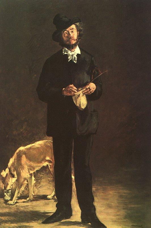 Edouard Manet Portrait of Gilbert Marcellin Desboutin China oil painting art